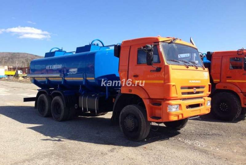 Автоцистерна для тех. воды ацн-10 КАМАЗ 65115 Е-5